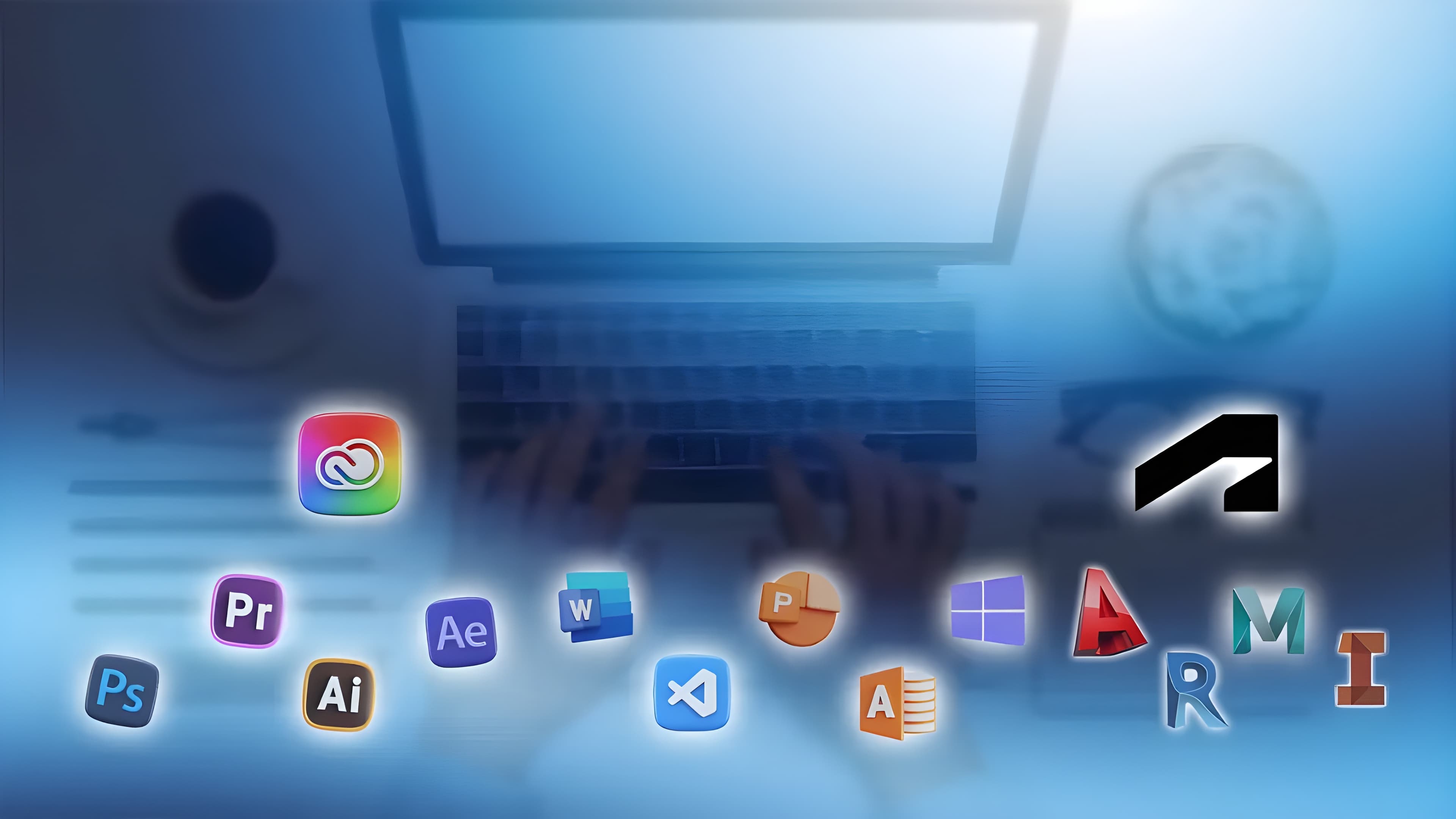 An abstract image representing digital products